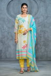 Label Khoj 9750 Viscose Muslin Printed Kurti With Bottom Dupatta Wholesale Shop In Surat
